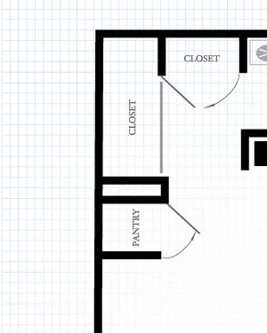 Coconut Inn studio floor plan Coconut Inn studio floor plan